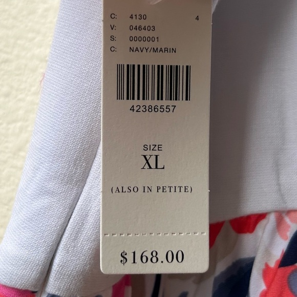 NWT Anthropologie HUTCH White Pink Bethanie Floral High Low Dress Sz XL - Picture 11 of 16